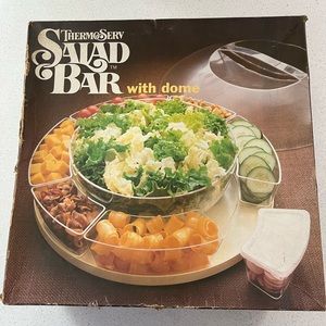 Retro serving platter. Thermo-Serv. 1970’s.